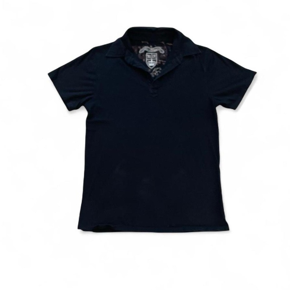 Royal Underground Black Short Sleeve Polo